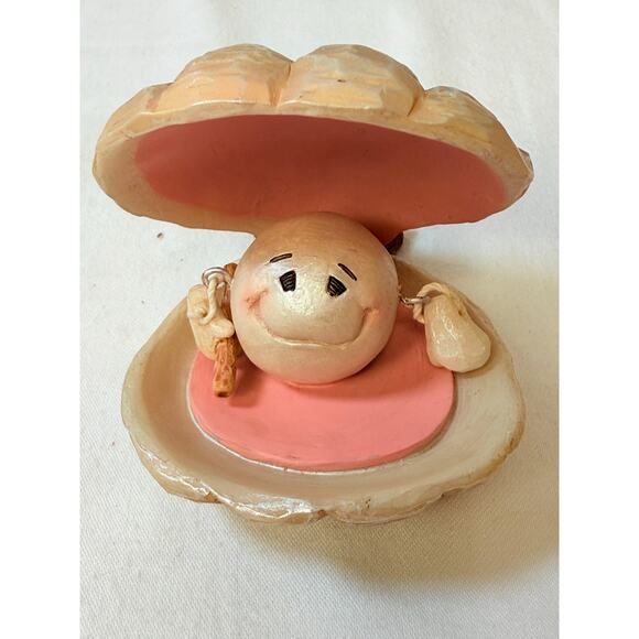 Vintage 6 Anthromorphic Nautical Figurines Sailor with Seacrratures Sitters - Picture 9 of 13